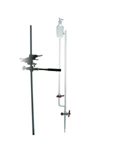 BURETA AUTOMÁTICA DE 10ML DE TRES VÍAS CON FRASCO. KIMAX