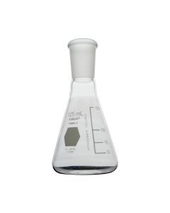 MATRAZ ERLENMEYER DE 125ML CON JUNTA 24/40. KIMAX