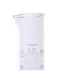 PROBETA GRADUADA DE 500ML CLASE B ASTM. PYREX