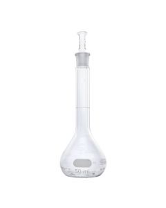 MATRAZ VOLUMÉTRICO DE 50ML CLASE B ASTM. PYREX