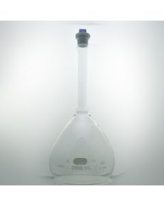 MATRAZ VOLUMÉTRICO DE 2L CLASE A ASTM CON CERTIFICADO. PYREX