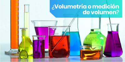 ¿Volumetría o medición de volumen?